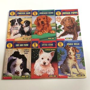 SET of 6 - Puppy Patrol books